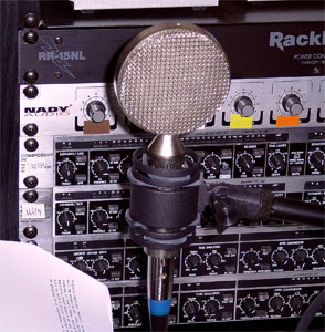 my Nady RSM-4 ribbon microphone